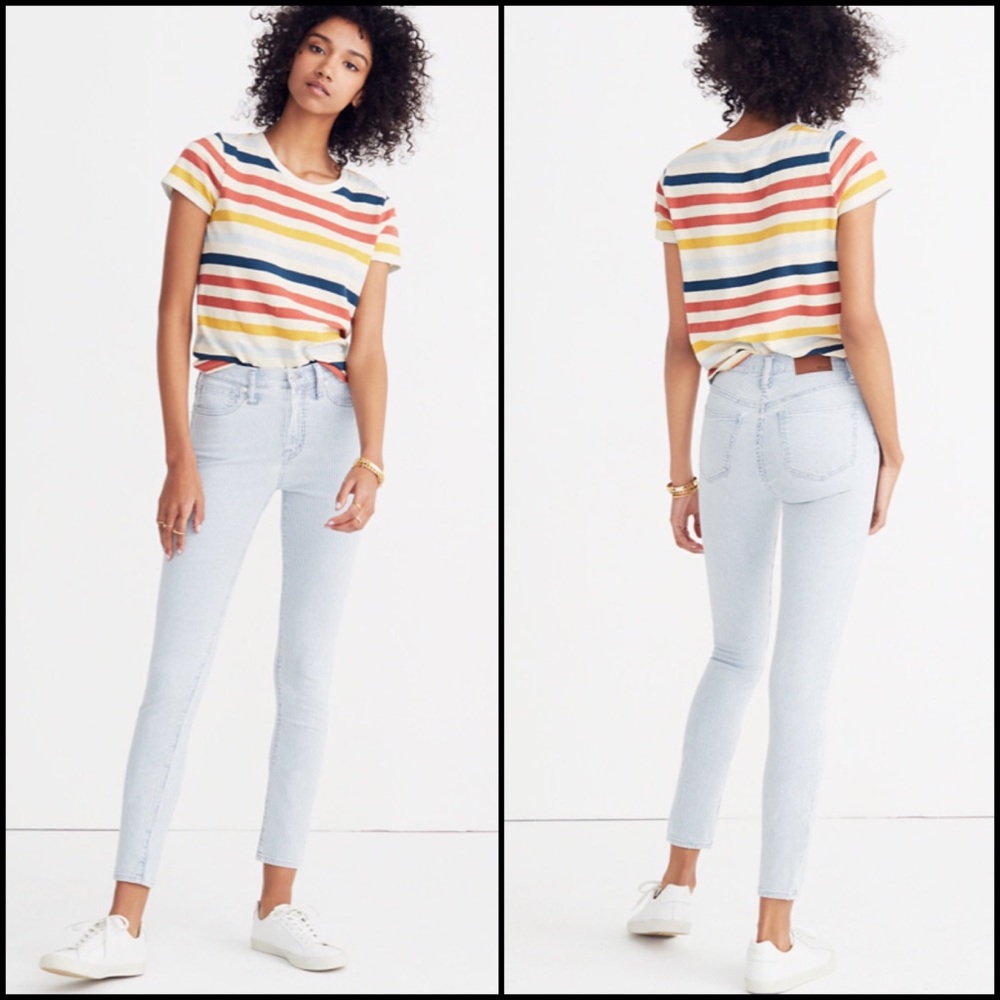 Madewell 10” High Rise Skinny Pants